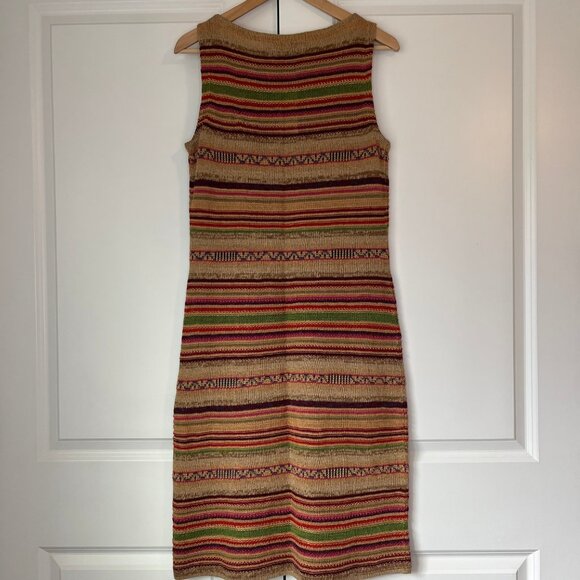 Ralph Lauren Multicolor Striped Midi Dress - Picture 8 of 11